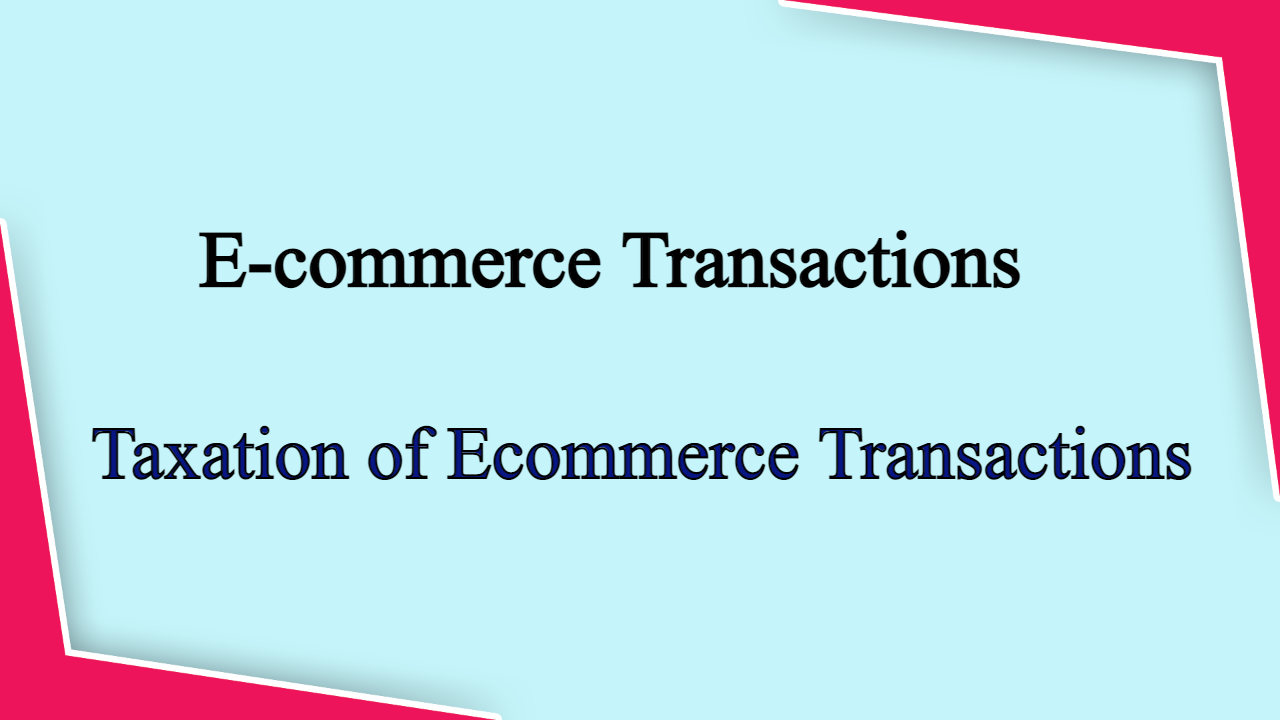 E-commerce Transactions