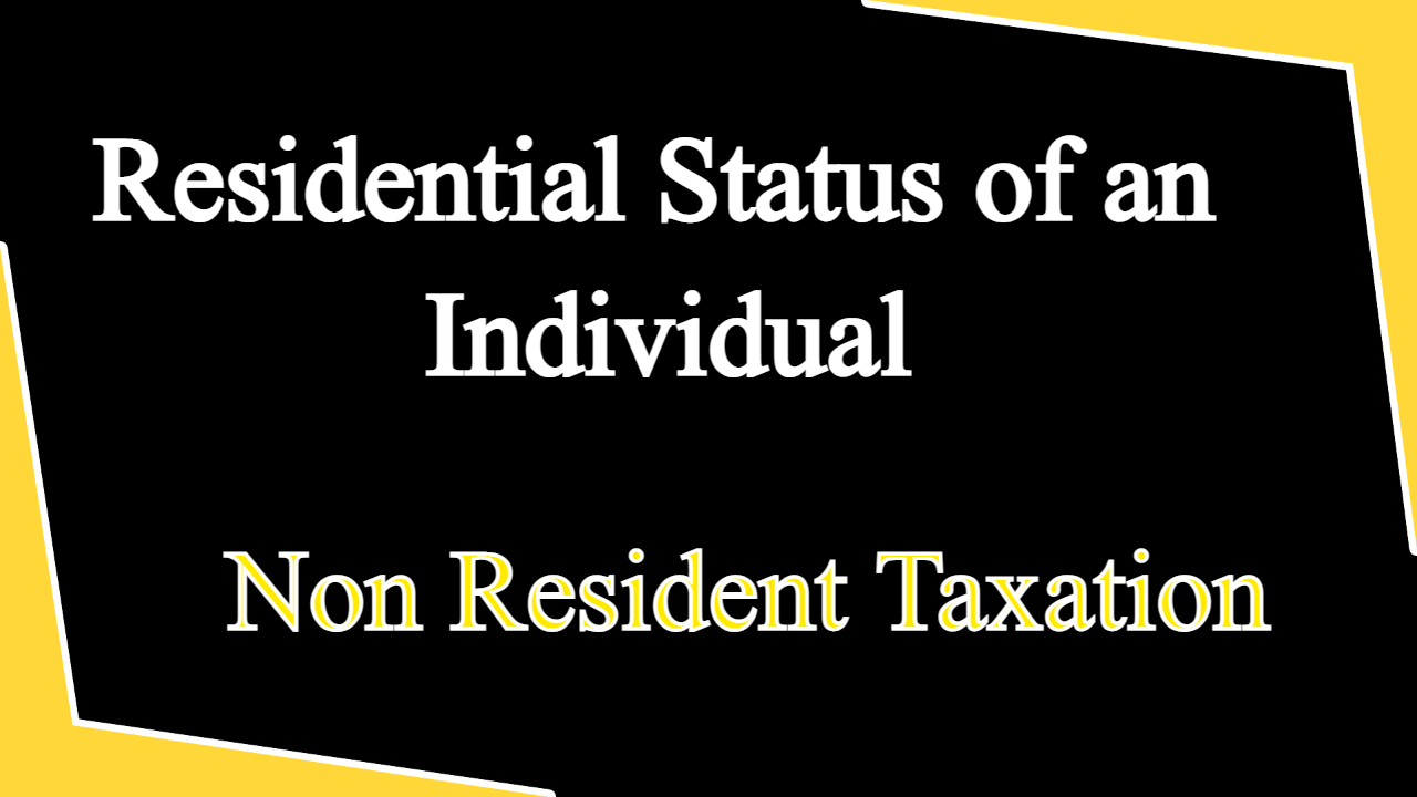 Residential Status of an Individual