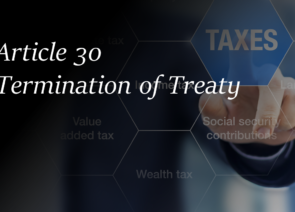 Termination of Treaty – Article 30