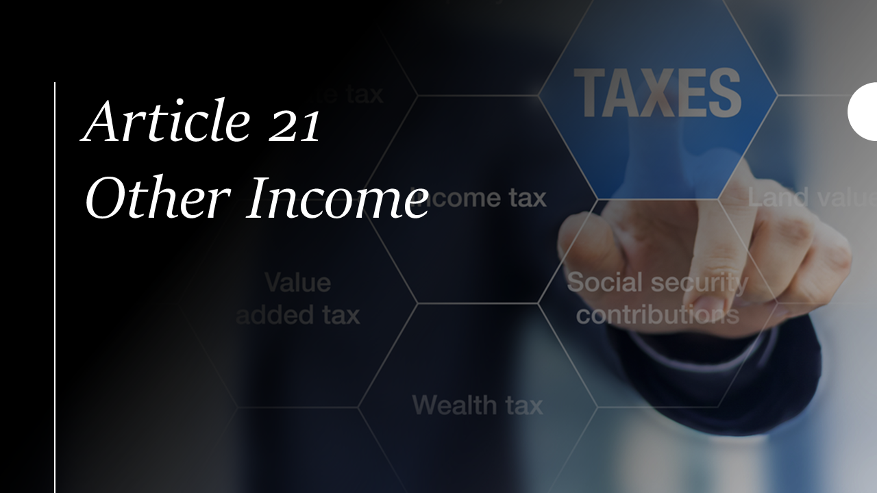 Article 21 - Other Income