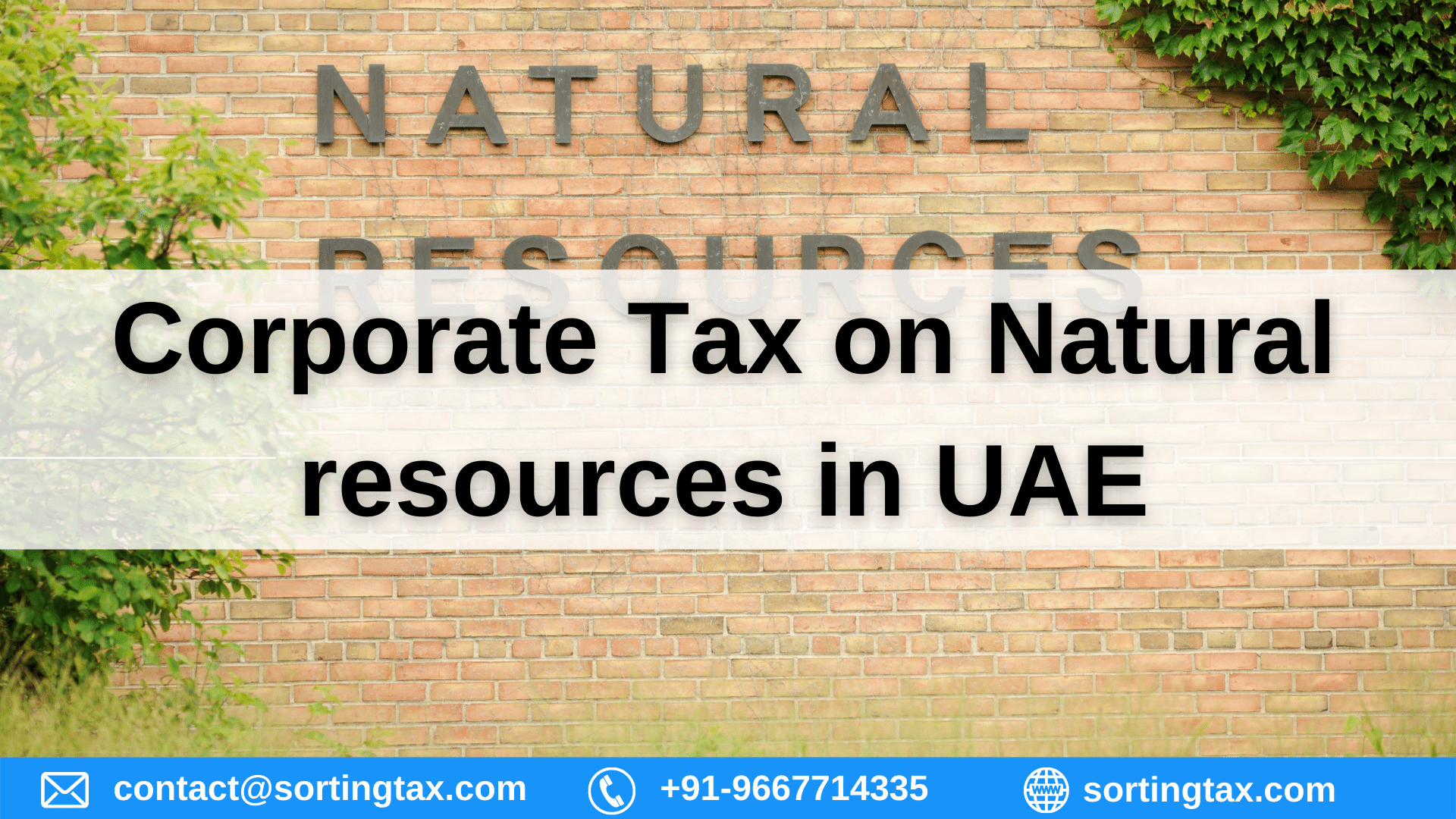 Corporate Tax on Natural resources in UAE