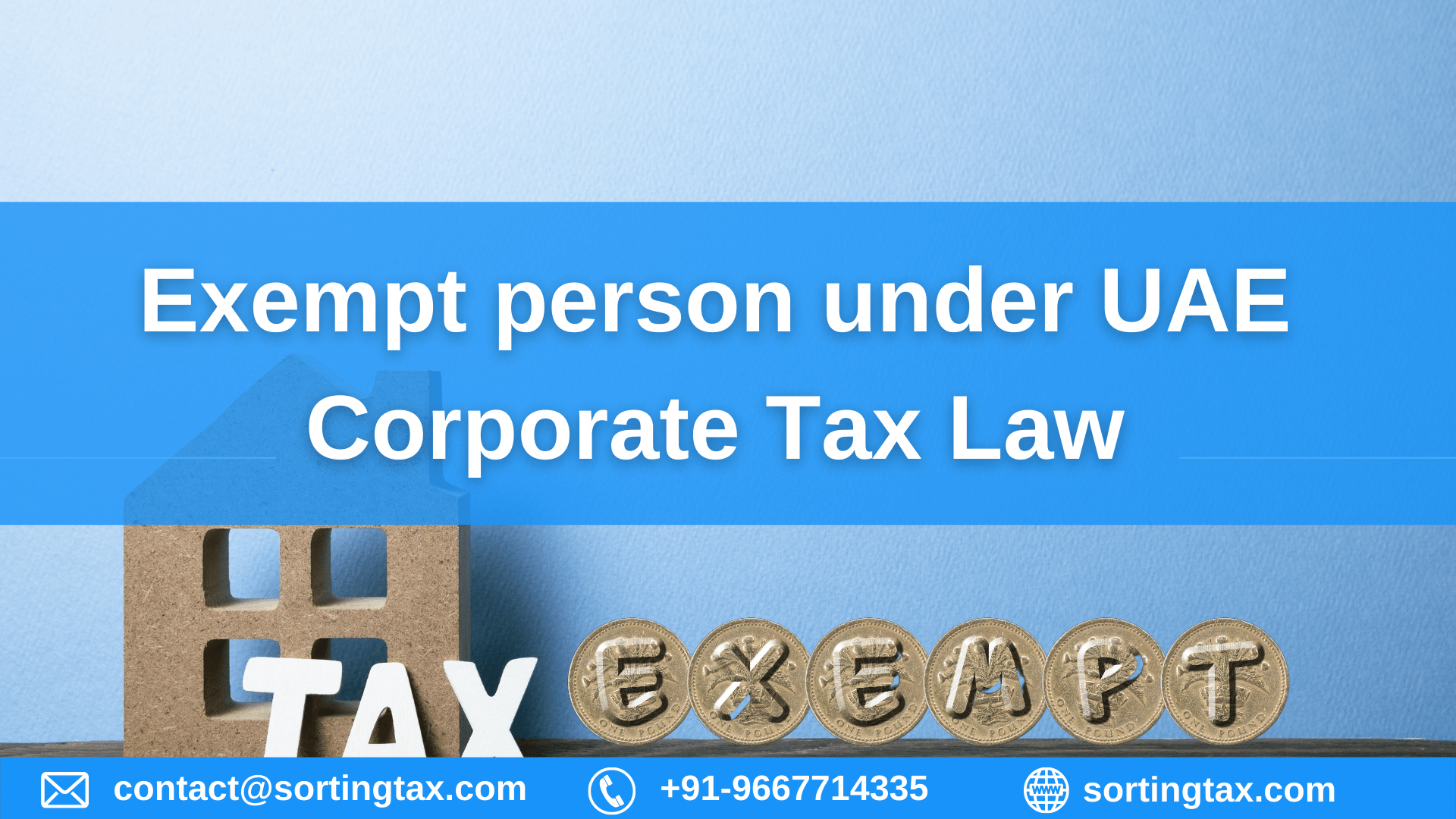 Exempt person under UAE Corporate Tax Law