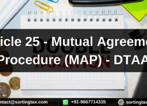 Double Taxation Avoidance Agreement – Article 25 Mutual Agreement Procedure