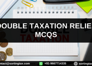 Double Taxation Relief MCQ – International Taxation