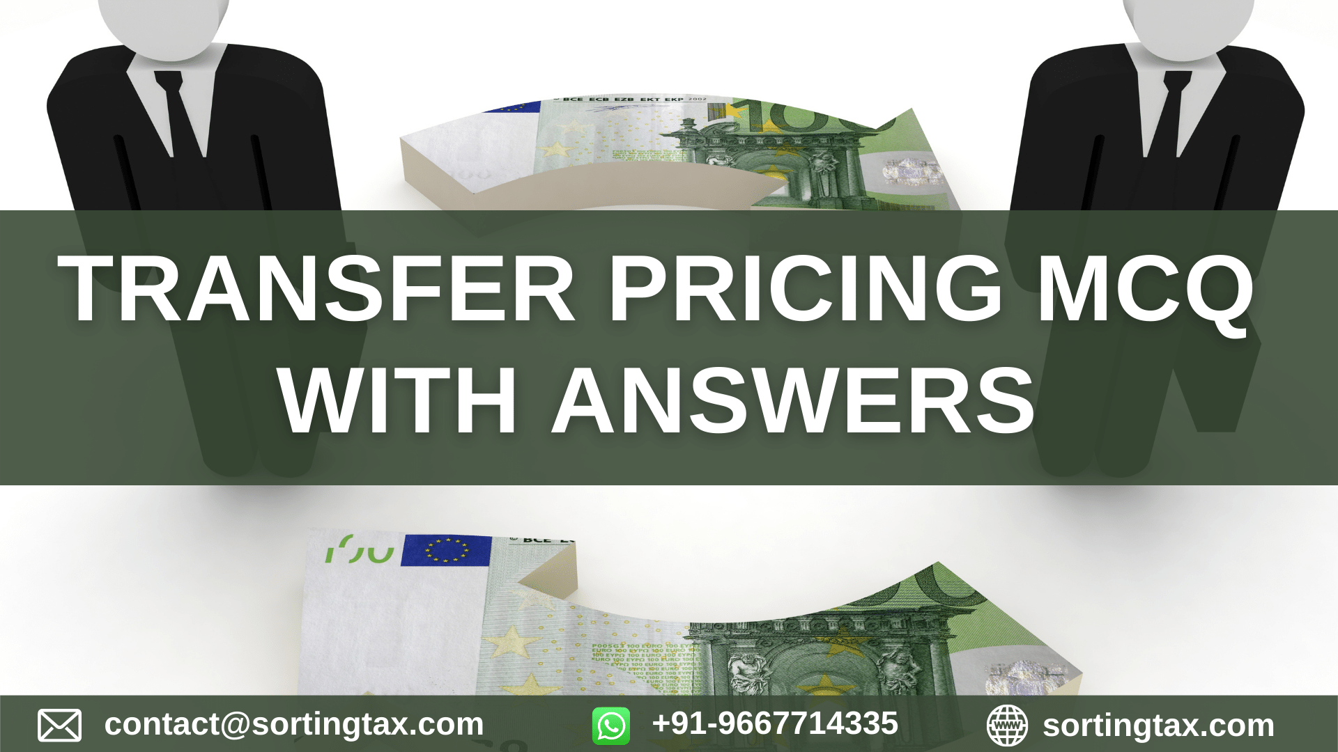 Transfer Pricing MCQ With Answers I 2023 Sorting Tax