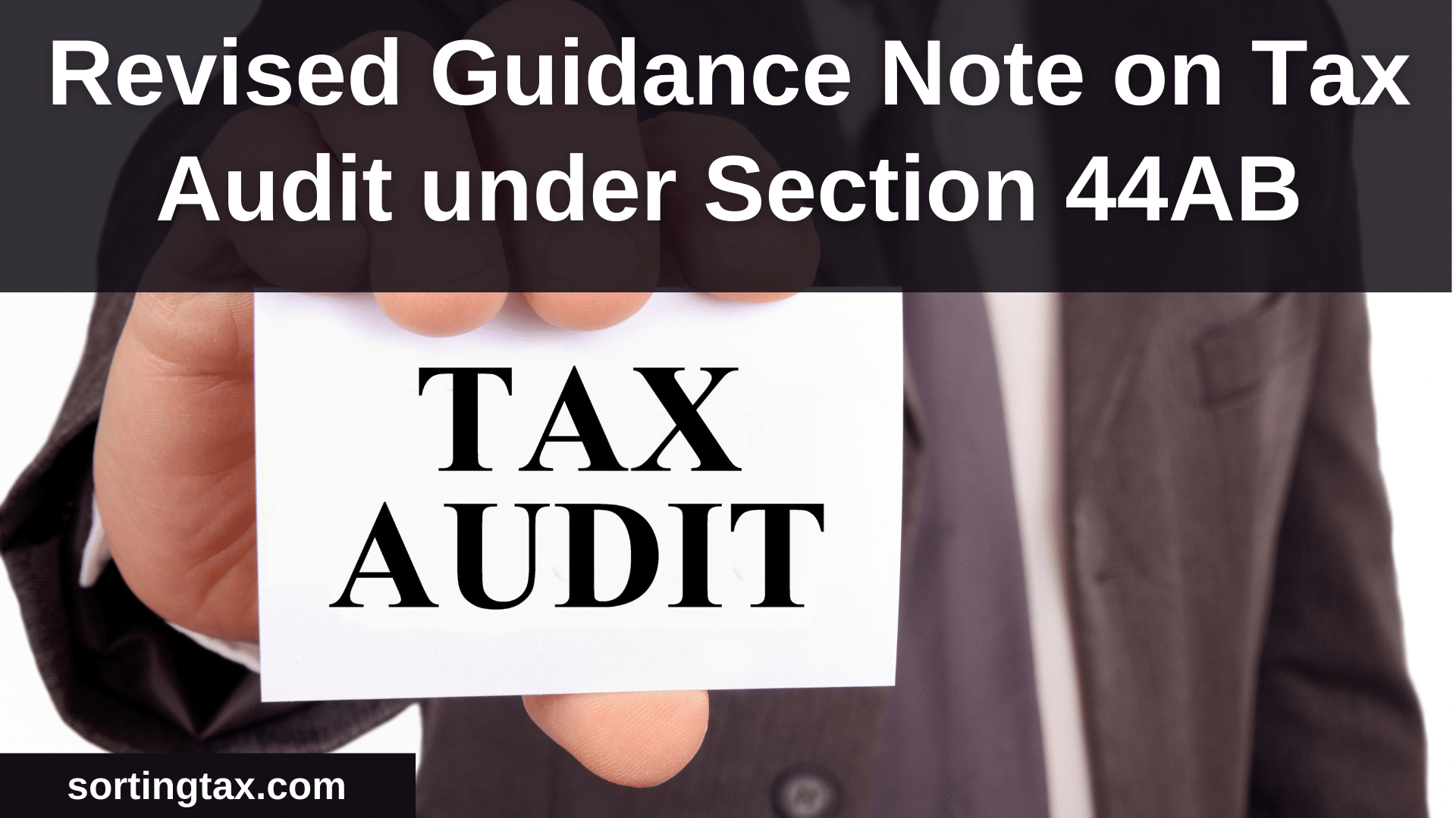 Revised Guidance Note on Tax Audit under Section 44AB