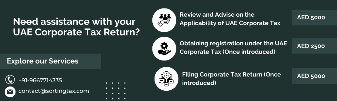 UAE Corporate Tax Consultant