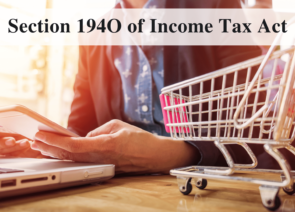 Section 194O of Income Tax Act