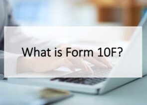 What is Form 10F?