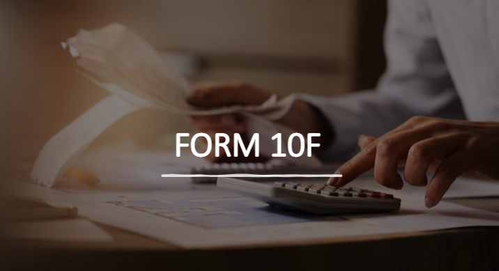 form-10f-online-filing-pan-and-no-pe-declaration-sorting-tax