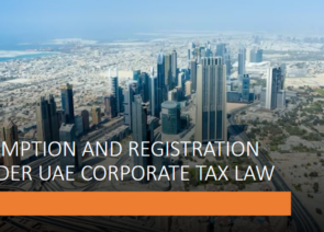 Exemption and Registration – UAE CT Update